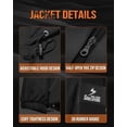 thumbnail image 5 of Heated Hoodie with Battery Waterproof Heated Jacket Sweatshirt for Men and Women, 5 of 10