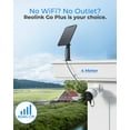 thumbnail image 4 of Reolink 2K+ 5MP Outdoor 4G LTE Cellular Battery-Powered Wireless Security Camera System, No WiFi Needed, Night Vision, Smart Person/Vehicle Detection, 2-Way Talk, Go Plus with White Solar Panel, 4 of 8