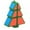 Green, variant on Education Puzzle Xmas Puzzle - Smooth Cube 1X2X3 Cube Tree for Christmas Learning and
