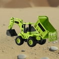 thumbnail image 4 of Forklift Toy Pull Back Construction Vehicle Realistic Dump Truck Bulldozer Excavator Model for Toddlers Boys Girls Ages 3+, 4 of 7