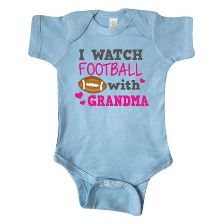 

Inktastic I Watch Football with My Grandma Gift Baby Girl Bodysuit