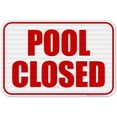 thumbnail image 1 of Pool Closed Sign, Pool Sign,, 1 of 5