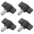 thumbnail image 1 of Uxcell 4 Pcs Vis à Pouce 1/4 Pouces - 12.3, Vis à Pouce Filetées en Acier Inoxydable 304, 1 of 6