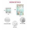 thumbnail image 7 of Ocean Starfish Seaweed Kitchen Dish Towels for Drying Dishes Set of 3, Summer Coastal Beach Shell Coral Teal Waffle Weave Microfiber Hand Tea Bathroom Towels Quick Dry & Absorbent Towel 15.7x23.6, 7 of 7