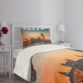 thumbnail image 3 of Ambesonne Colorful Quilted Bedspread Set 2 Pcs, Big Ben and Parliament, Twin Size, Multicolor, 3 of 5