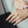 thumbnail image 2 of 1pc Trendy Simple Ring Apertura Anillos de dedo Mujer Decoración de dedo (Dorado), 2 of 5