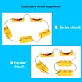 thumbnail image 2 of Kids Basic Circuit Electricity Learning Kit Physics Educational Toys for Children Experiment Teaching Hands-on Ability, 2 of 6