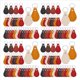 thumbnail image 1 of 240 Piezas Kit de de de Pu Llaveros de en con Remaches y Llaveros de para Grabado de Bricolaje, 1 of 5