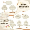 thumbnail image 3 of Euroco 6-Piece Climbing Toys for Toddlers, Soft Foam Block Play Structures Climbers for Child Development, Climbing Crawling Toys Soft Foam Blocks Activity Play Set for Toddlers 0-1 Years Old, 3 of 8