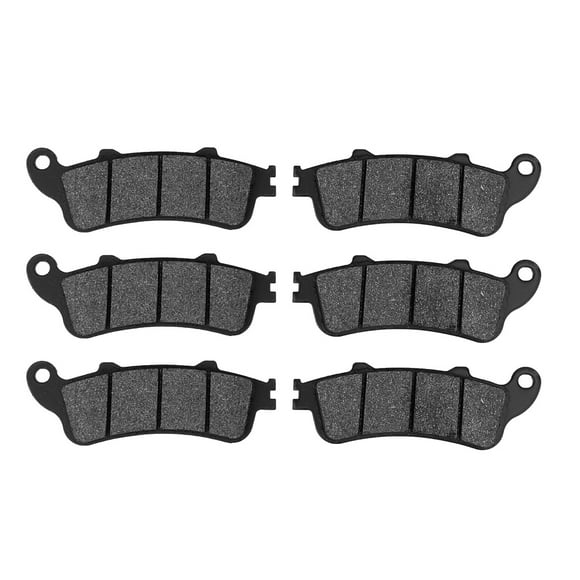 MAYUJIAA 6pcs Motorcycle Front Rear Brake Pads for Honda VFR800 Interceptor CBR1100 98-13 QM321-51471