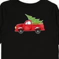thumbnail image 4 of Inktastic Christmas Vintage Truck with Christmas Tree Boys or Girls Long Sleeve Toddler T-Shirt, 4 of 5