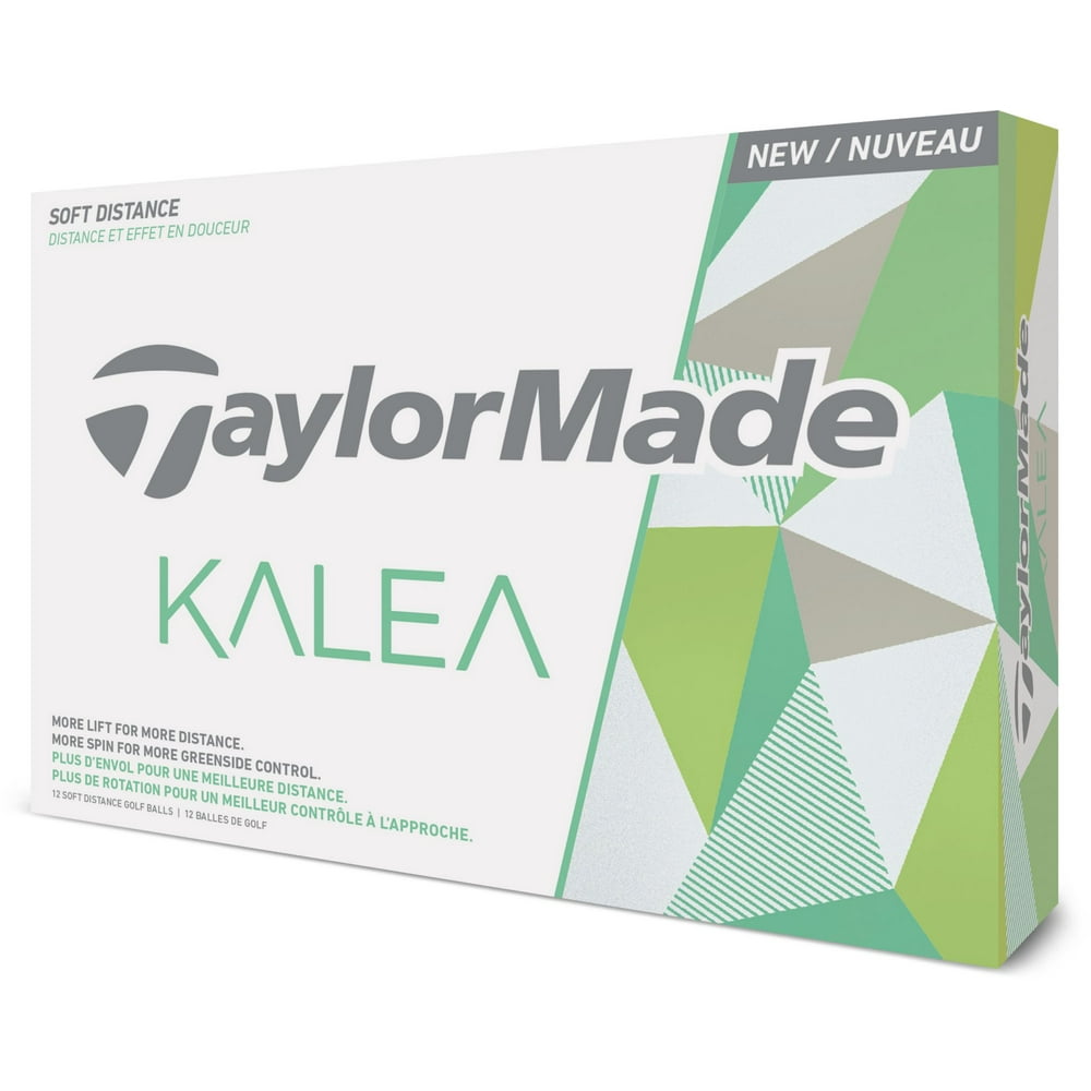 TaylorMade Women's 2019 Kalea Golf Balls, White, 12 Pack