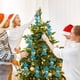 thumbnail image 4 of 3Pcs Christmas Candy Ornaments Candy Jars Christmas Tree Glitter Hanging Decorations Plastic Peppermints Decorative Christmas Tree Home Party, 4 of 7
