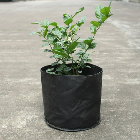 Black Gold Seedling - 10pcs Non-Woven Fabric Grow Prune Pots Bag Seedling Raising Bag 2 Gallon