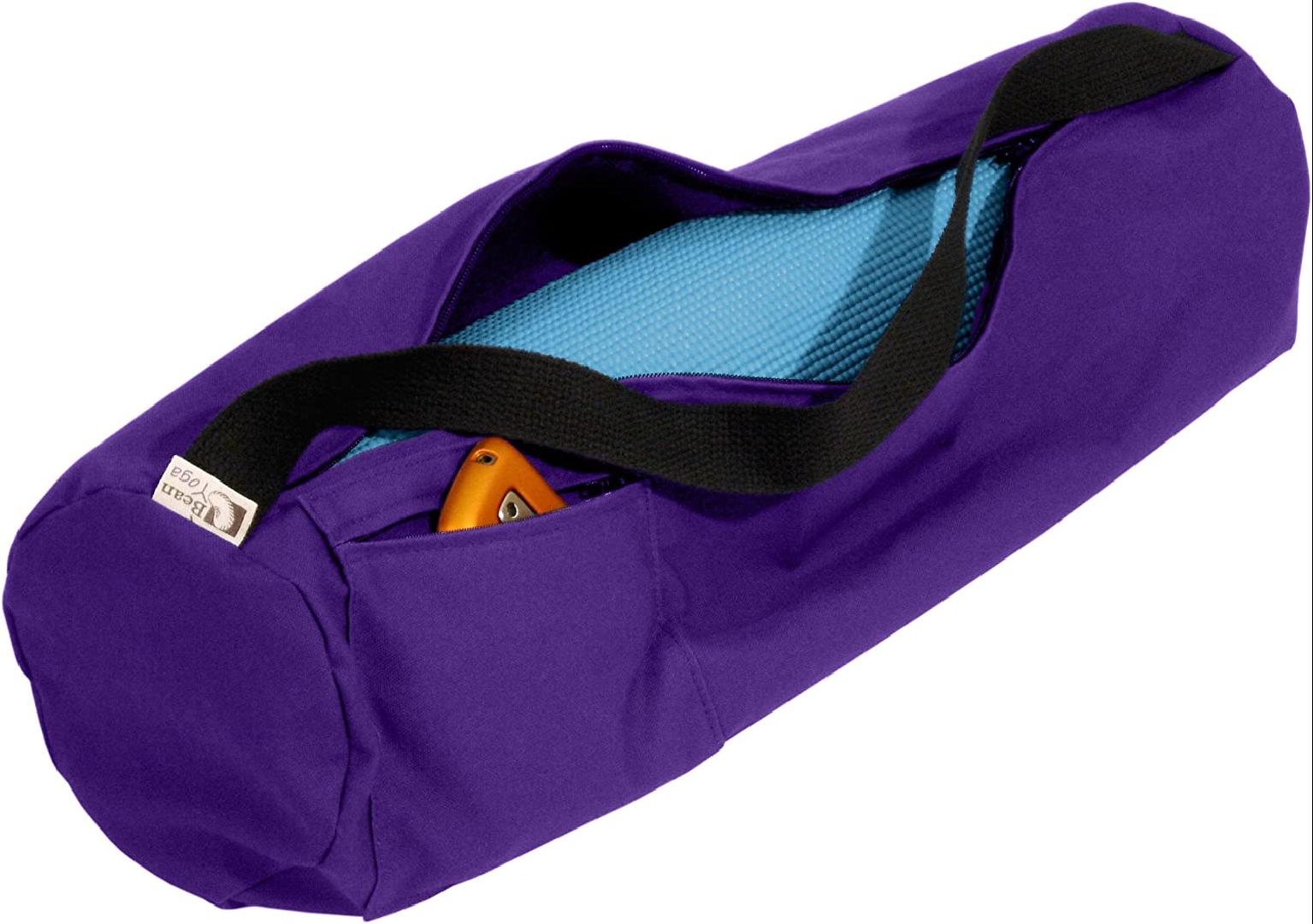 Yoga Mat Bags from A Multitude of Cotton Colors 2 Sizes Choose