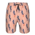 thumbnail image 3 of Sikiie Shorts de Plage pour Hommes, Haute Élasticité, Séchage Rapide - avec Cordon et Poches Antidérapantes, Adaptés pour Plage, Sports, Vacances - Grand, 3 of 6