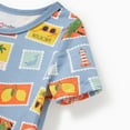 thumbnail image 3 of PatPat Toddler Pajamas Set Viscose from Bamboo Family Matching Pjs Breathable Girls Boys Short Sleeve and Shorts Skinny Sleepwear Kids 2-10Y, 3 of 11