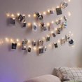 thumbnail image 1 of Guirnaldas de luces con Clip para fotos, 5m, 50LED, funcionan con pilas, con 20 Clips para colgar fotos, decoración de pared interior y fiesta, 1 of 1