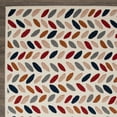 thumbnail image 4 of Loomaknoti Terrace Tropic Trenity 9' x 12' Floral Indoor/Outdoor Area Rug , Pink/White, 4 of 9