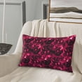 thumbnail image 5 of Susaid Burgundy Tie Dye Print Pillowcases Multiple Size, Pillow Cover Super Soft Envelope Closure Standard Pillow Case-14"x20", 5 of 6
