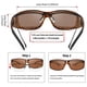 thumbnail image 5 of Gafas de sol Fit Over URUMQI polarizadas con protección 100% UV400, 5 of 8