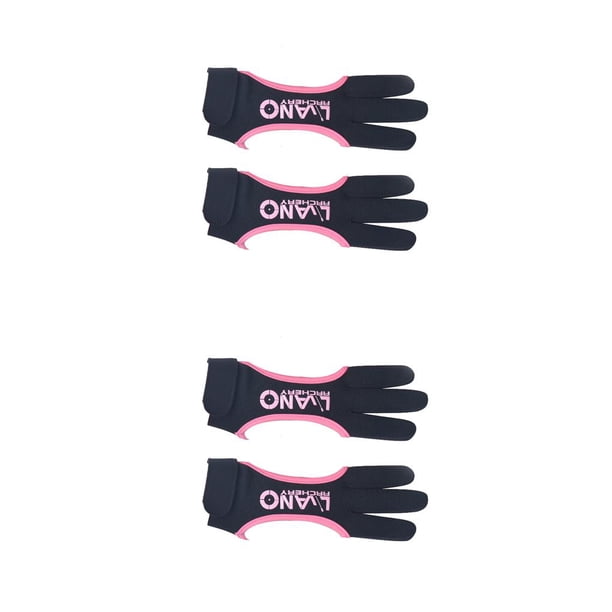 Wosthever Protector de dedos para tiro con arco, guante portátil de tres dedos, práctico tiro con arco, guantes de tiro ligeros para jóvenes y adultos Type3 NO3 Wosthever CBP205750