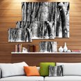 thumbnail image 3 of Snowy Forest Black and White - Modern Forest Canvas Art, 3 of 4