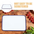 thumbnail image 2 of Enamel Bake Pan Roasting Baking Tray Reusable Washable Baking Pan Oven Baking Tray, 2 of 9