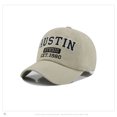 thumbnail image 2 of Gorra de béisbol vintage de algodón lavado bordado con letras AU, 2 of 4