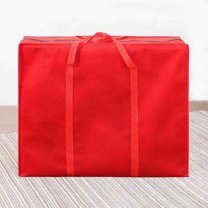 Extra Large Luggage Storage Bag for Moving & Travel | Waterproof & Dustproof Non-Woven Fabric | Heavy-Duty Carry Handle | College Dorm & Home Packing Organizer for Clothes & Blankets