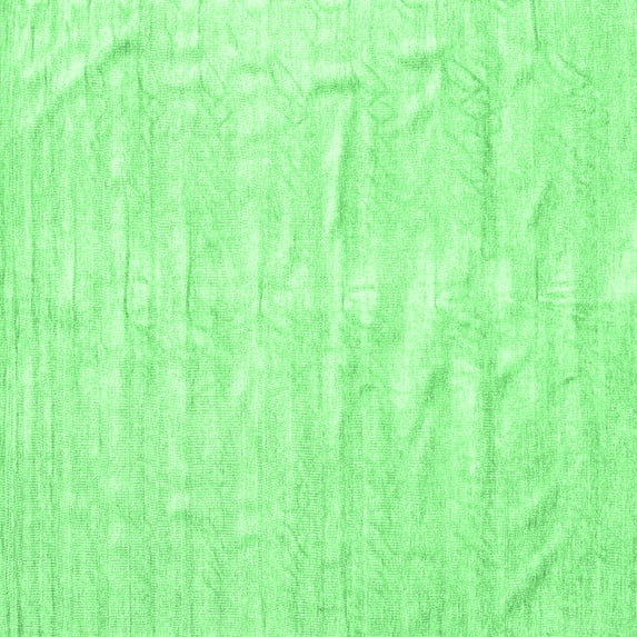 Ahgly Company Indoor Square Solid Emerald Green Modern Area Rugs, 4' Square