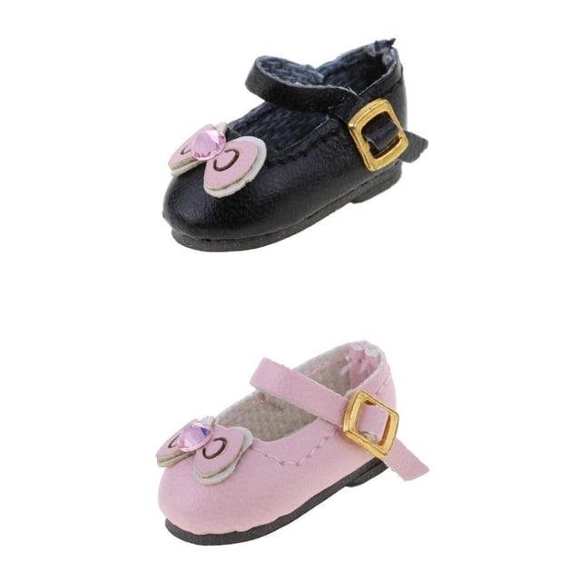 2 Pares De Zapatos De Cuero PU Con Correa En El Tobillo Y De Imitación Para Muñeca Blythe De 12 Pulgadas Zulema Zapato de muñecas
