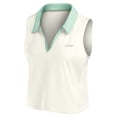 thumbnail image 2 of Women's White Formula 1 Studio Wellness V-Neck Tank Top, 2 of 3