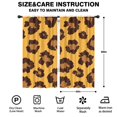 thumbnail image 2 of Blackout Kids Curtains,Yellow and Black Of Leopard Print Childrens Insulated Curtains Set Of 2,Bedroom Essentials,Toddler Room Decor 42"x84", 2 of 5