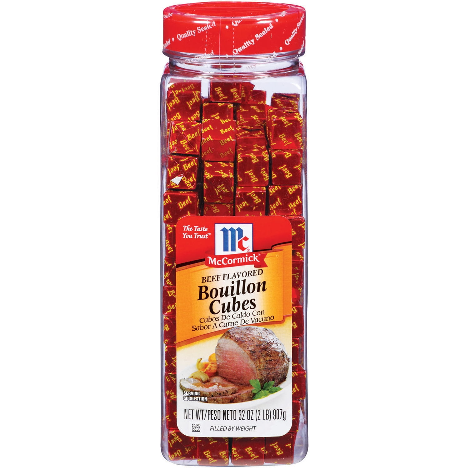 McCormick Beef Flavored Bouillon Cubes, 32 oz