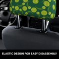 thumbnail image 4 of Kdxio Tennis Balls Pattern Print 2 Piece Car Head Rest Covers Set Auto Front/Rear Seats Headrest Cover Universal Fit Most Cars,Sedan, SUV, 4 of 9
