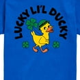 thumbnail image 3 of Instant Message - St. Patrick's Day Lucky Lil Ducky - Toddler & Youth Short Sleeve Graphic T-Shirt, 3 of 6