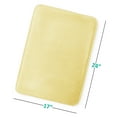 thumbnail image 3 of Nestl Absorbent Memory Foam Bath Mat Bathroom Rug, Mellow Yellow, 17"x24", 3 of 7