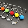 thumbnail image 3 of Lightweight Golf Ball Pendant Keychain Fashion Split Keyring for Sport Lovers, 3 of 7