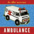 thumbnail image 2 of Marrott, Stephanie 20x20 White Modern Wood Framed Museum Art Print Titled - Ambulance, 2 of 4