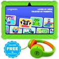 thumbnail image 3 of (2 pack) Contixo 7" Kids Tablet Bundle,Epic & Lingokids,  Android Tablet & Headphones for Kids Ages 3-7, Parental Controls, Wi-Fi, Green, 3 of 13