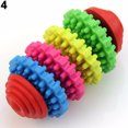 thumbnail image 2 of Cheers Pets Dogs Puppy Colorful Rubber Dental Teething Healthy Teeth Gums Chew Toy, 2 of 6