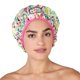 thumbnail image 1 of Gorro de ducha reutilizable y gorro de baño y gorros de ducha impermeables forrados de gran tamaño, grandes, diseñados para todas las longitudes de cabello, con forro de PEVA y banda elástica, sombrer, 1 of 3