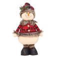 thumbnail image 3 of GUOOL Ornement de Noël Décoration de Cheminée de Table Figurines de Noël Snowman, 3 of 9