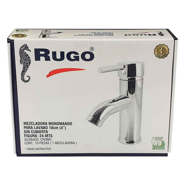Llave Mezcladora Monomando Para Lavabo Rugo Rugo 24mts Bodega Aurrera en linea