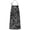 Black and White-1, variant on Black Leopard Pattern Apron-Garden Aprons for Women with Pockets-Cotton Linen Waterproof Kitchen Cooking Gardening Aprons Adjustable for Kitchen,Cooking,BBQ and Salon 33x27 Inch