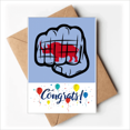 thumbnail image 1 of Rhino cautivo. Sobre de la Carta de felicitación de la tarjeta de matrimonio, 1 of 4