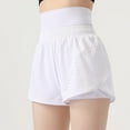 thumbnail image 4 of Feimerou Running Shorts for Women with Liner High Waisted Tummy Control Athletic Shorts Gym Workout Shorts Zipper Pockets S-4xl, 4 of 7
