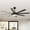 Black, variant on Parrot Uncle 65-Inch Windmill Ceiling Fan with LED Lights and Remote, Antique Gold and Black