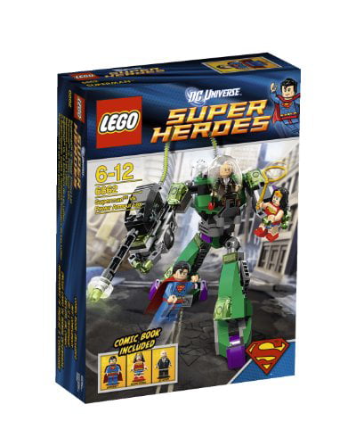6862  " DC  SUPER HEROES LEGO  LOT MINIFIGURE  MINI FIG  "  LEX LUTHOR ---- 